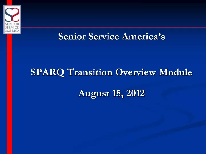 senior service america s sparq transition