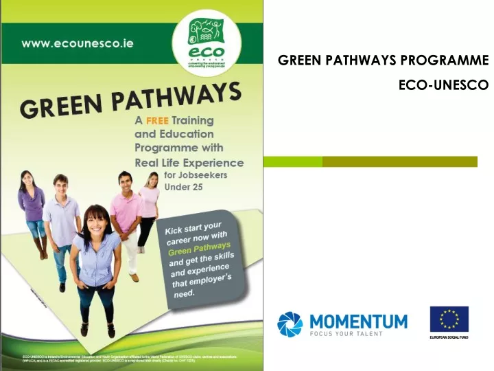 green pathways programme eco unesco