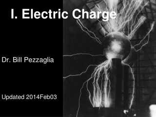 I. Electric Charge