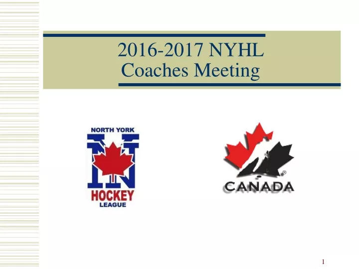 2016 2017 nyhl coaches meeting