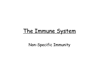 The Immune System