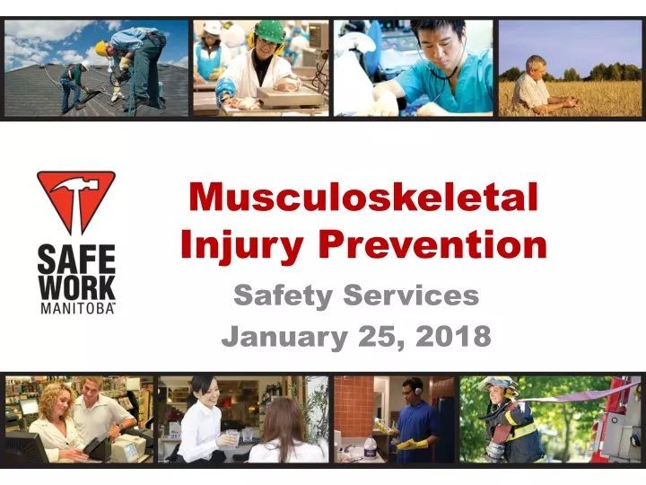 musculoskeletal injury prevention