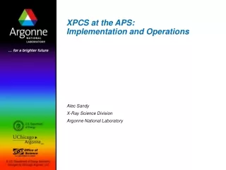 XPCS at the APS: Implementation and Operations
