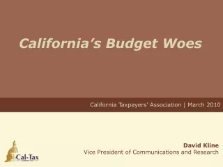 California Taxpayers’ Association | March 2010