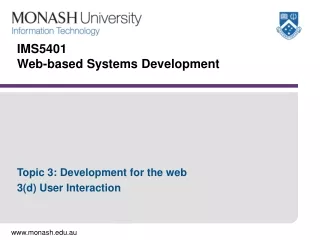 IMS5401 Web-based Systems Development