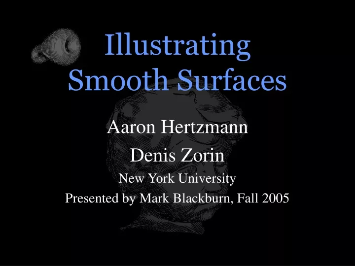 illustrating smooth surfaces