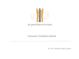 Consumer Complaints Boards drs. P.F.A. Moerkens MPM, director