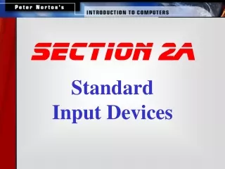 Standard Input Devices