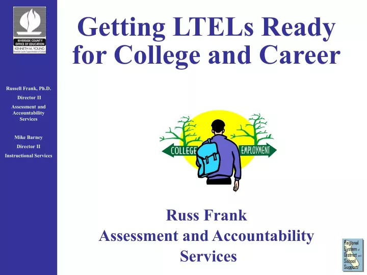 getting ltels ready for college and career russ