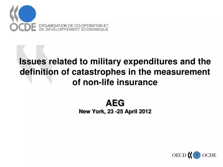 issues related to military expenditures