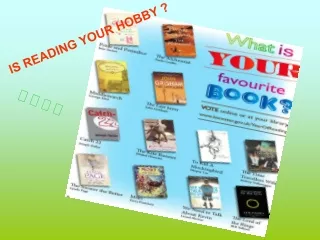IS READING YOUR HOBBY ?