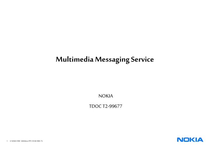 multimedia messaging service