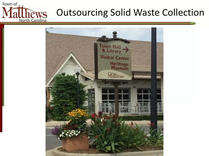 outsourcing solid waste collection