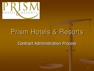 Prism Hotels &amp; Resorts