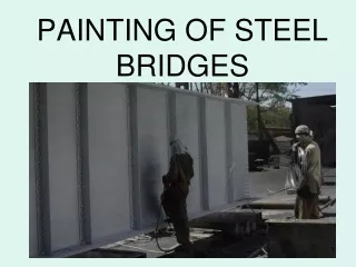 PAINTING OF STEEL BRIDGES