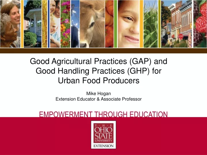 good agricultural practices gap and good handling