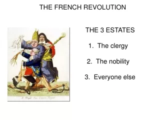 THE FRENCH REVOLUTION