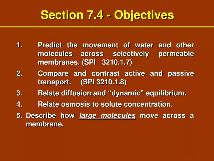 section 7 4 objectives