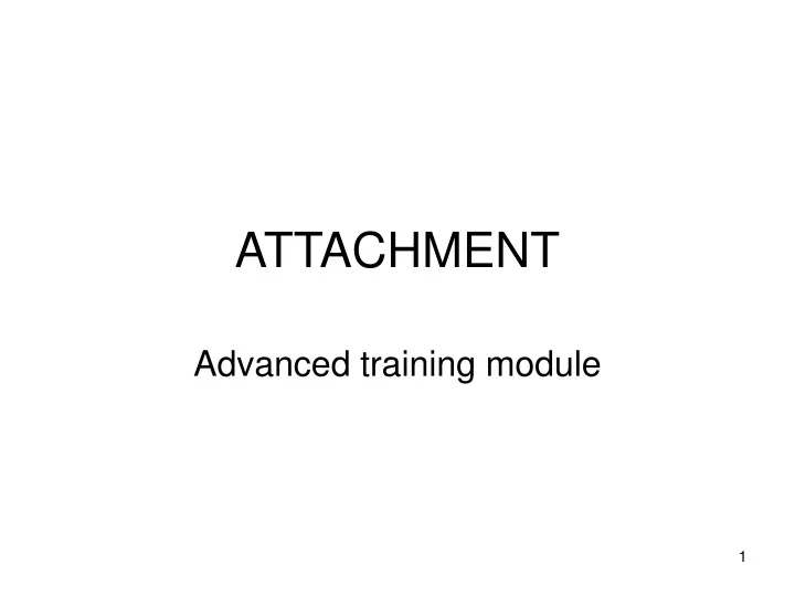 attachment