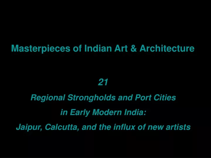masterpieces of indian art architecture