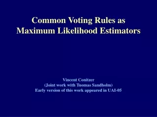 Voting (rank aggregation) rules