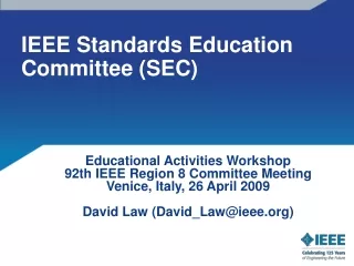 IEEE Standards Education Committee (SEC)