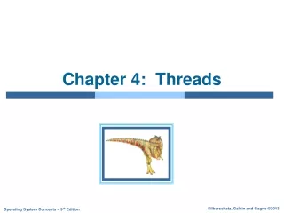 Chapter 4:  Threads