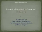 Posterior Fixation for Odontoid Fractures - slide 1