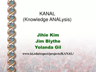 KANAL  (Knowledge ANALysis)