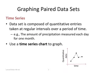 Graphing Paired Data Sets