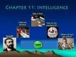 Intelligence: Testing & Factors - slide 1