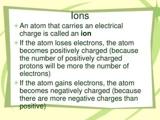 Ions