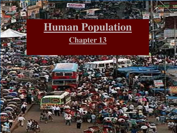 human population