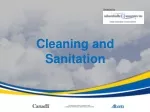 PPT - Cleaning And Sanitation PowerPoint Presentation, Free Download ...