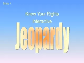 Know Your Rights Interactive