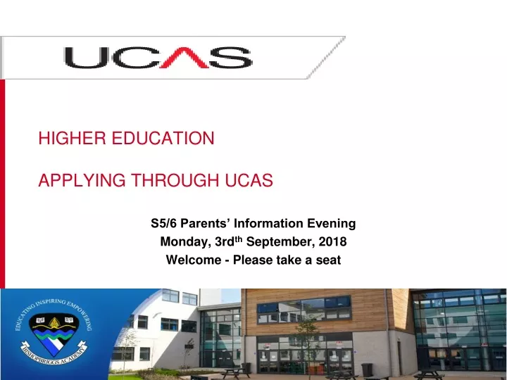 higher education applying through ucas
