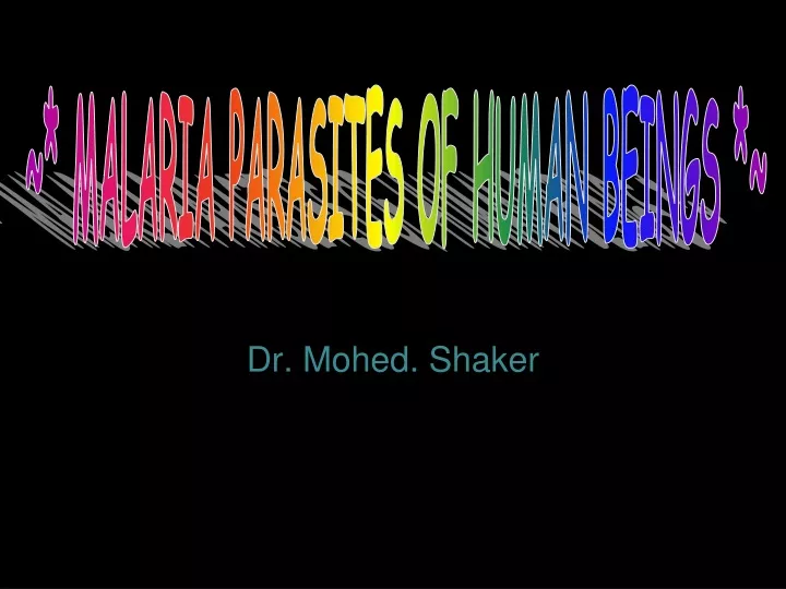 dr mohed shaker