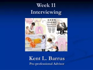 Week 11 Interviewing