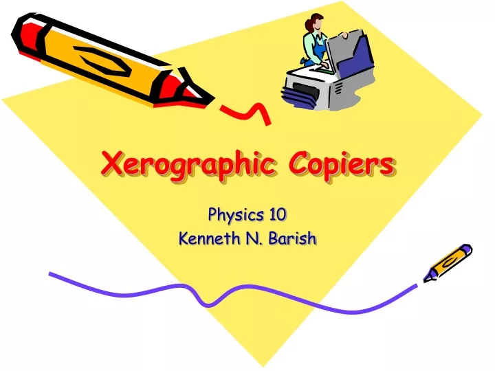 xerographic copiers