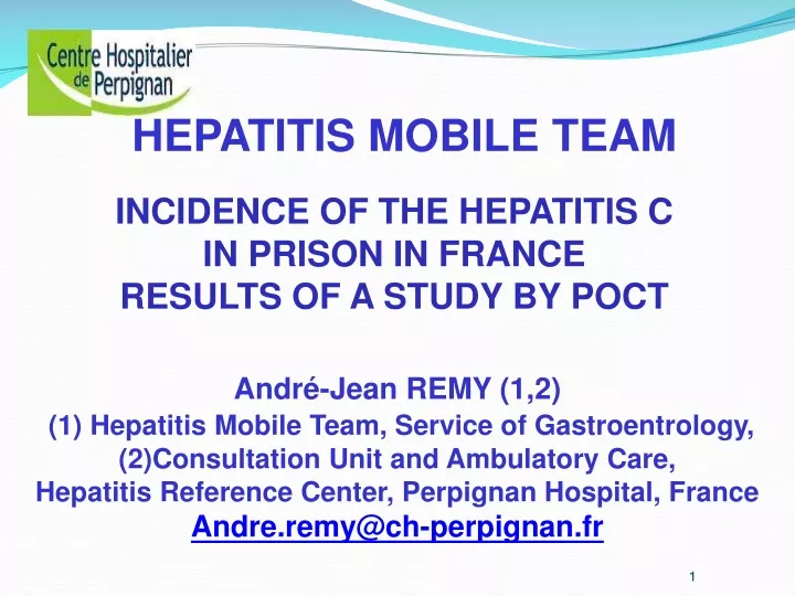 hepatitis mobile team