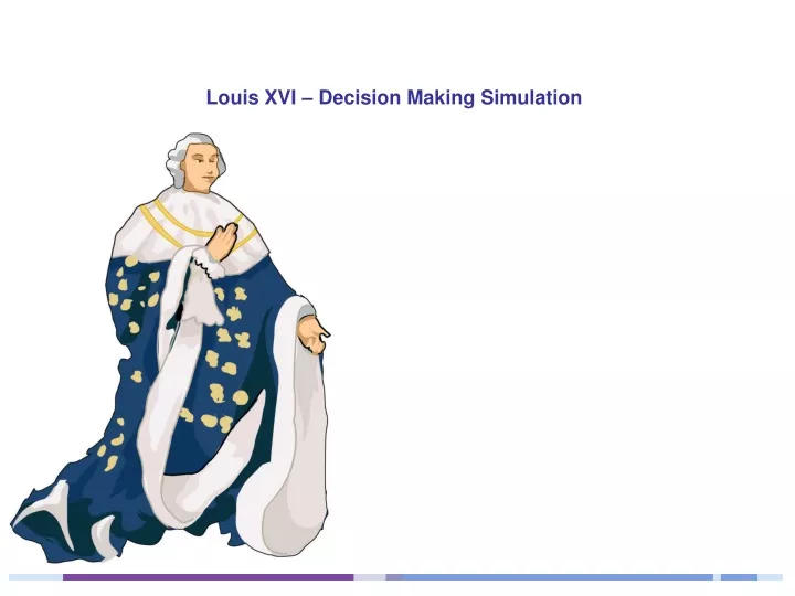louis xvi decision making simulation