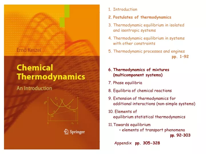introduction postulates of thermodynamics
