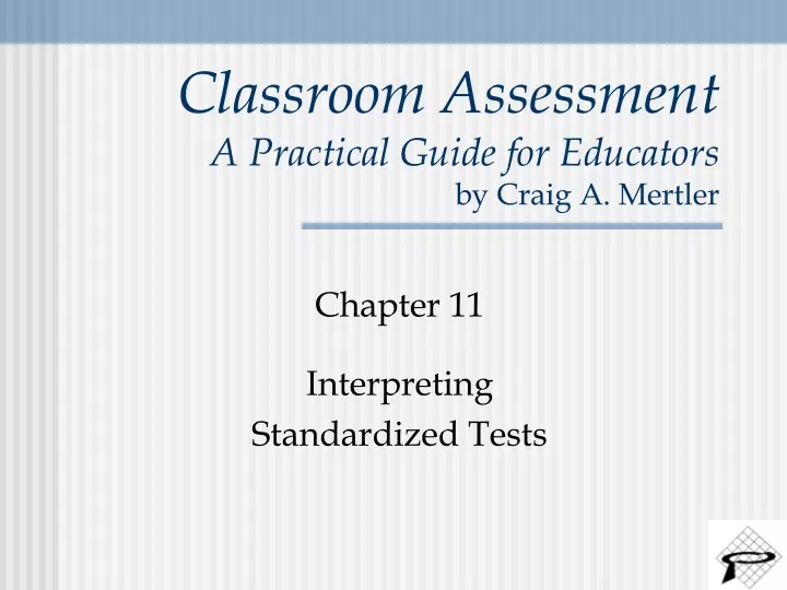 classroom assessment a practical guide