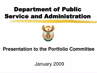 Department of Public Service and Administration