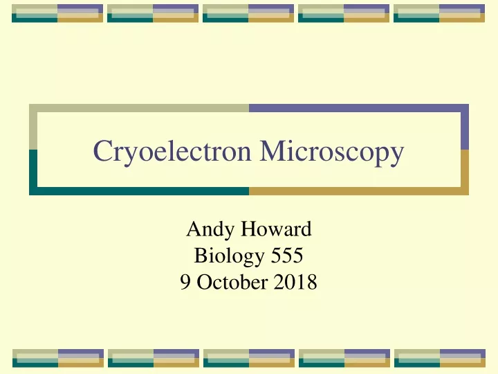 cryoelectron microscopy