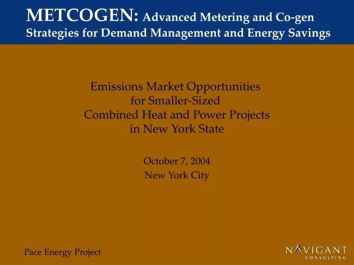 metcogen advanced metering and co gen strategies for demand management and energy savings