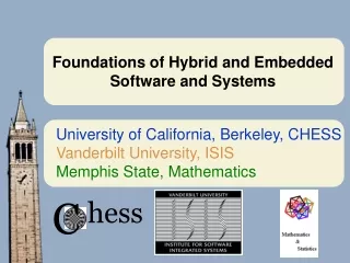 Foundations of Hybrid and Embedded Software and Systems