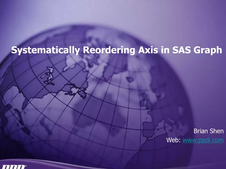 systematically reordering axis in sas graph