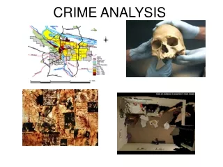 CRIME ANALYSIS