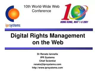 Digital Rights Management on the Web